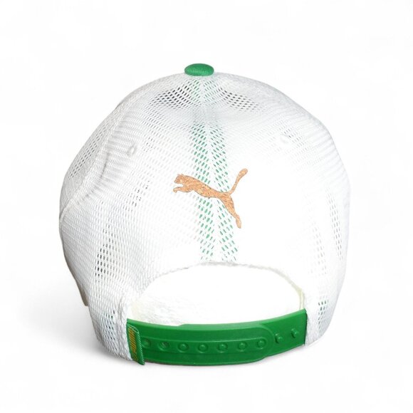 Puma Golf SE Way 1 WM Phoenix Open Trucker Snapback Hat Green / White OS - Picture 3 of 8